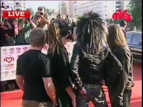 Tokio Hotel Премия муз тв 2007 красная дорожка