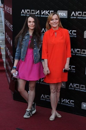 Екатерина Семёнова с дочерью