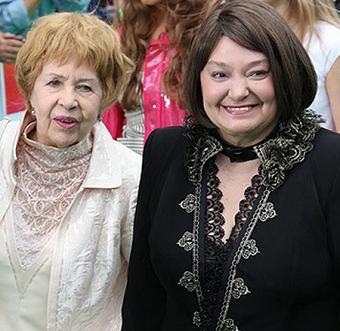Наталья Бондарчук со своей знаменитой мамой фото