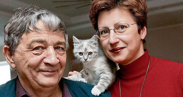 Эдуард Успенский с бывшей женой 