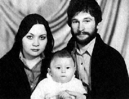 Игорь Тальков с семьей женой и сыном фото