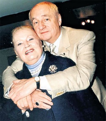 Марк Захаров с супругой фото