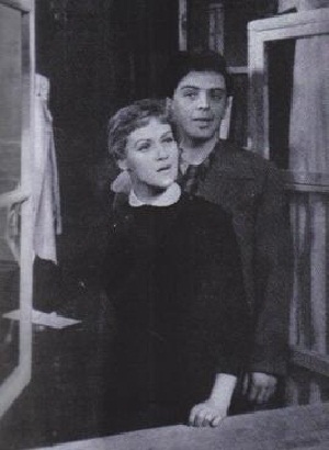 Алиса Фрейндлих с первым мужем Владимиром Карасевым