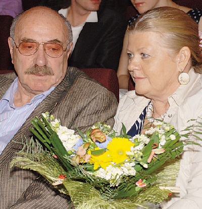  Ирина Муравьева с мужем Леонидом Эйдлиным