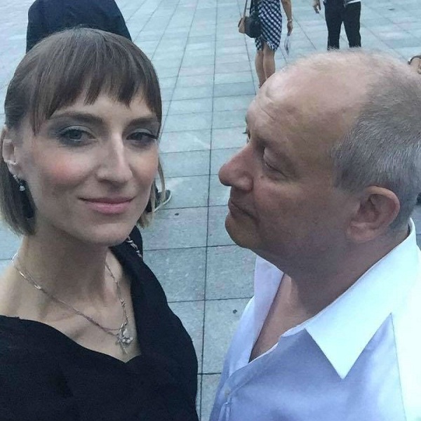 Ксения Бик с мужем